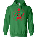 Sweatshirts Irish Green / Small Red Power Pullover Hoodie