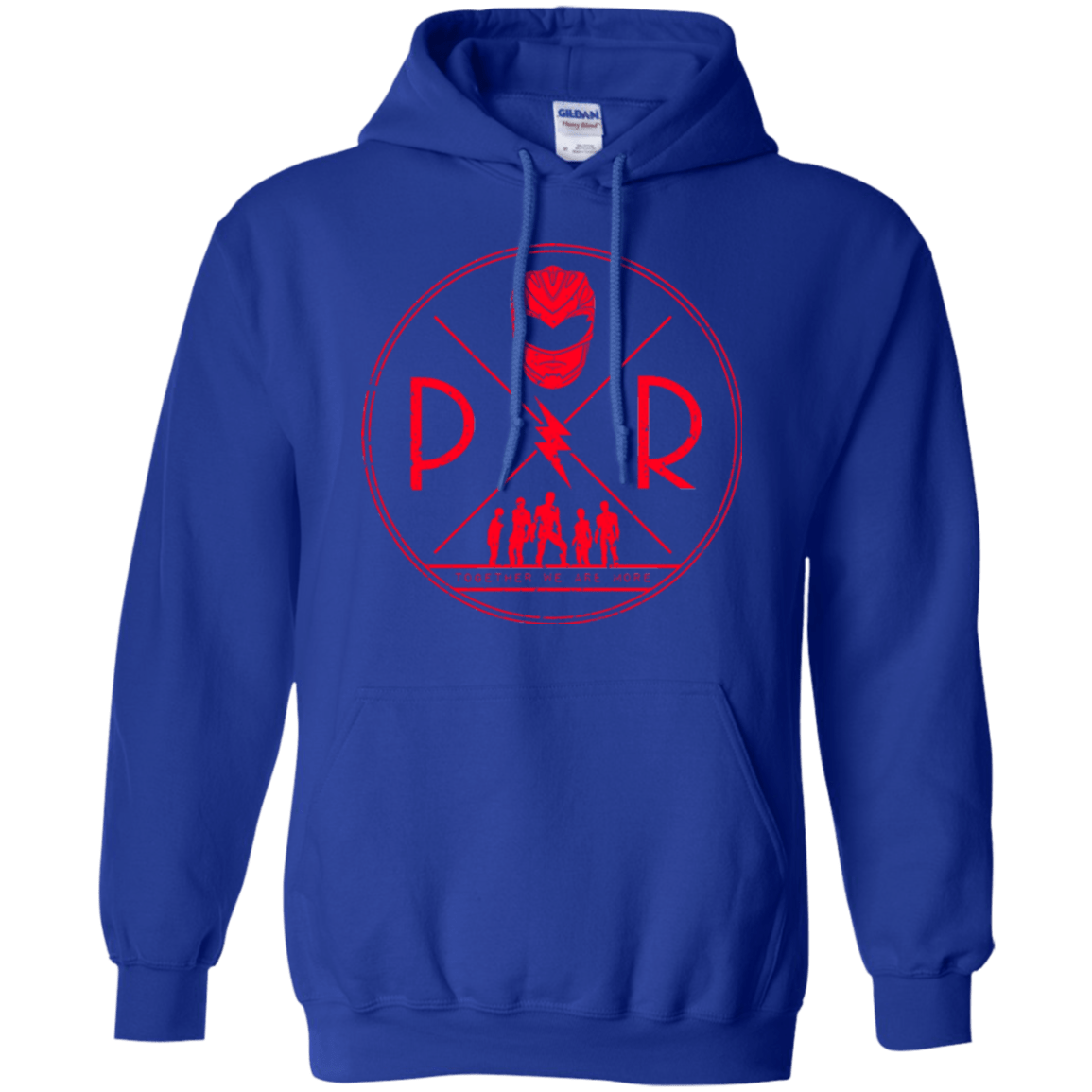 Sweatshirts Royal / Small Red Power Pullover Hoodie