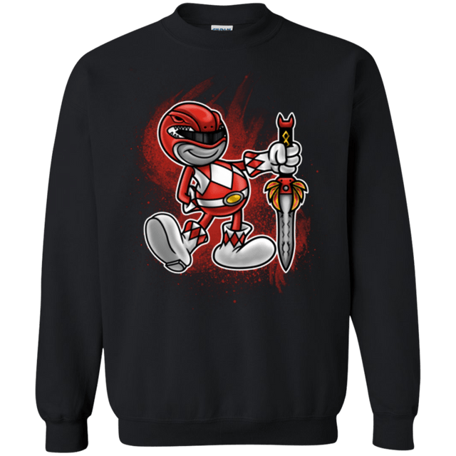 Sweatshirts Black / Small Red Ranger Artwork Crewneck Sweatshirt