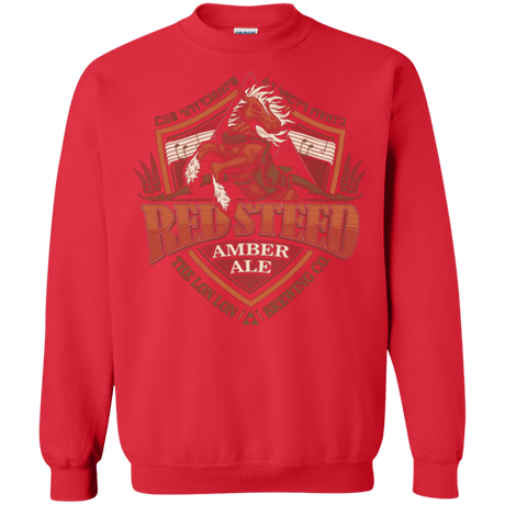 Sweatshirts Red / Small Red Steed Amber Ale Crewneck Sweatshirt