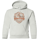Sweatshirts White / YS Red Steed Amber Ale Youth Hoodie