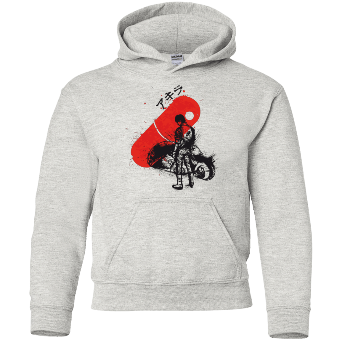 Sweatshirts Ash / YS RED SUN AKIRA Youth Hoodie