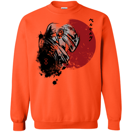 Sweatshirts Orange / Small Red Sun Guts Crewneck Sweatshirt