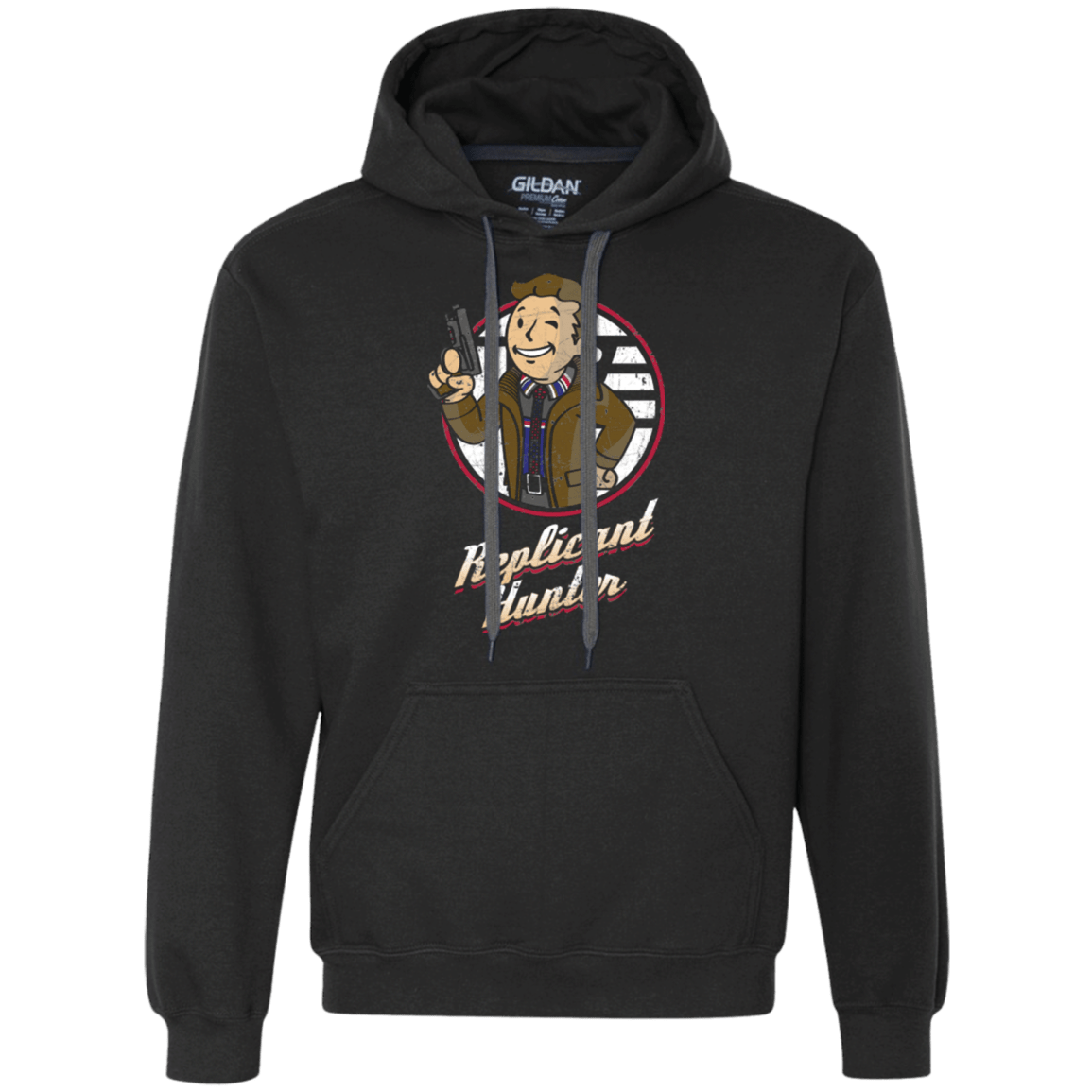 Sweatshirts Black / Small Replicant Hunter Premium Fleece Hoodie