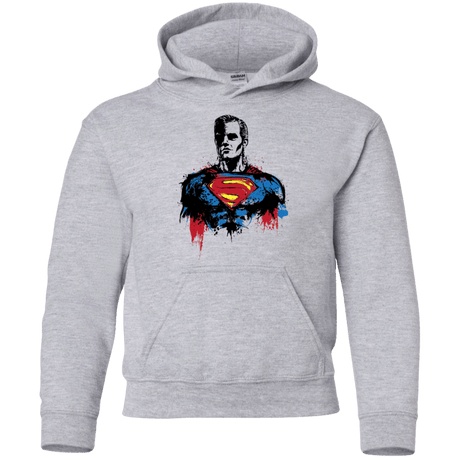 Sweatshirts Sport Grey / YS Return of Kryptonian Youth Hoodie