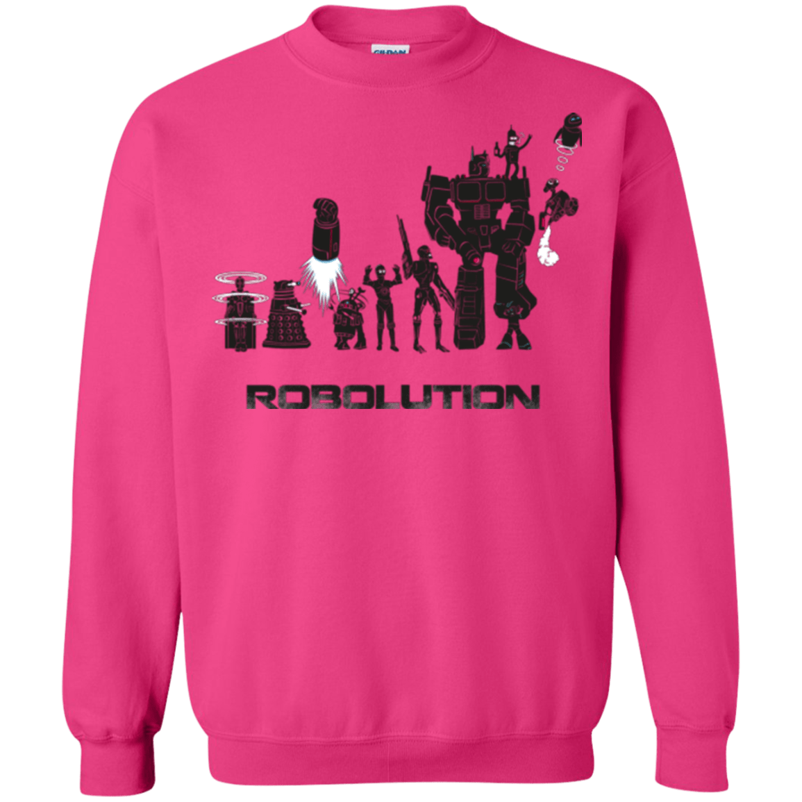 Sweatshirts Heliconia / Small Robolution Crewneck Sweatshirt