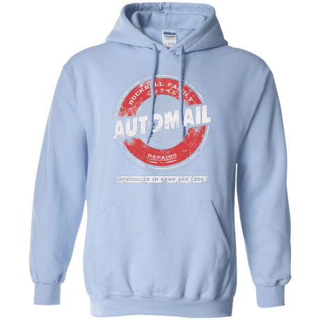 Sweatshirts Light Blue / Small Rockbell Automail Pullover Hoodie