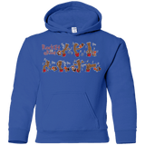 Sweatshirts Royal / YS Rocket and Groot Youth Hoodie