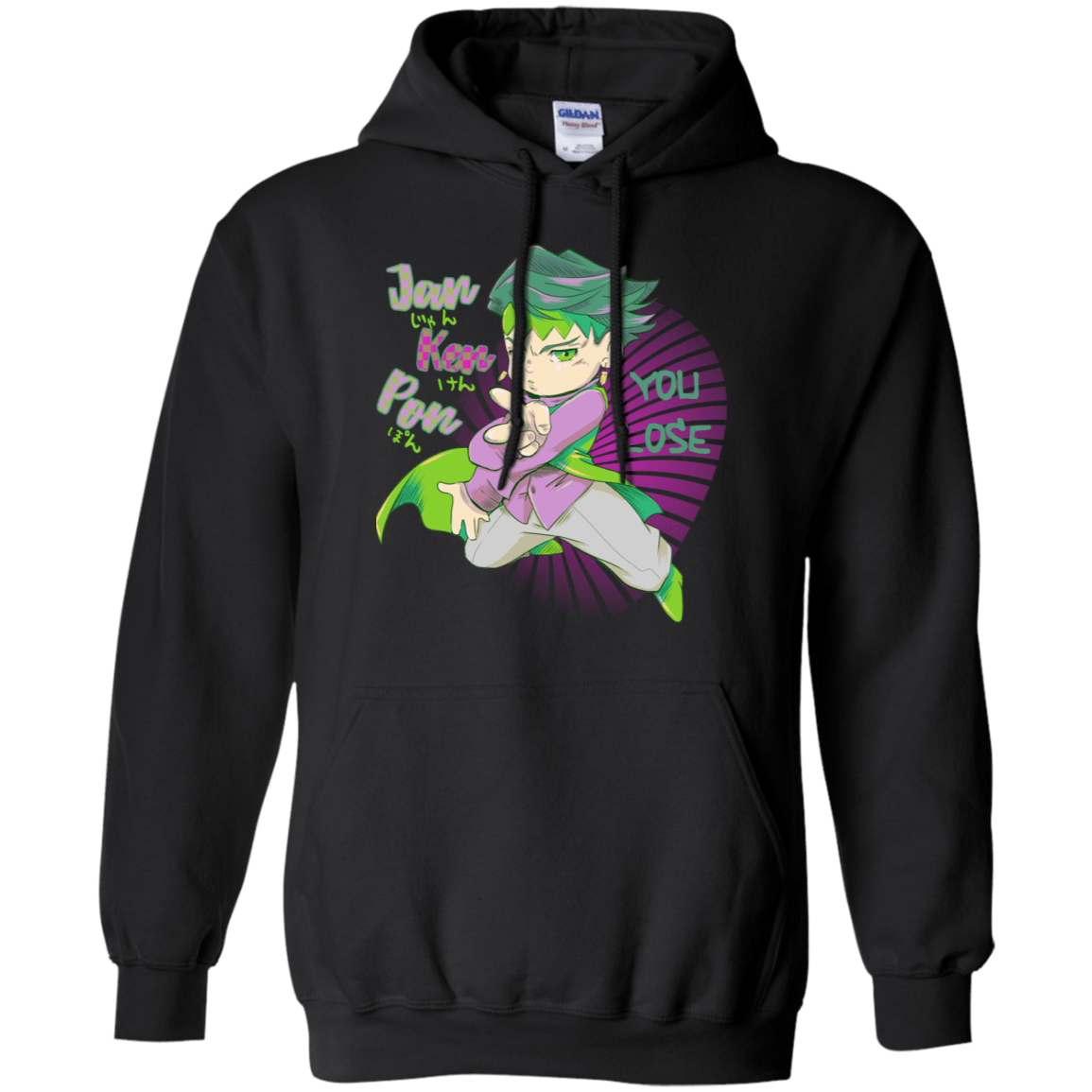 Sweatshirts Black / S Rohan Kishibe Pullover Hoodie