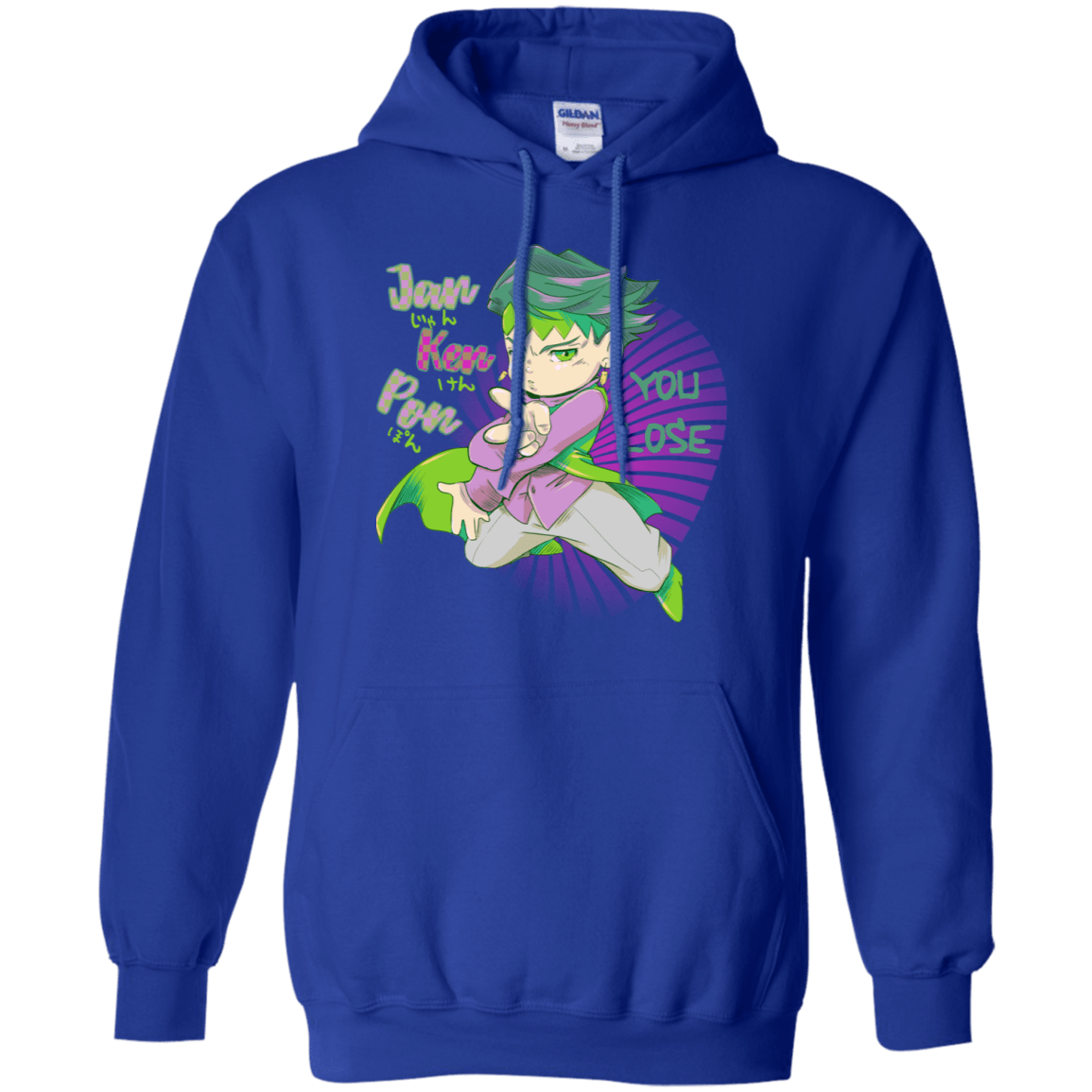 Sweatshirts Royal / S Rohan Kishibe Pullover Hoodie