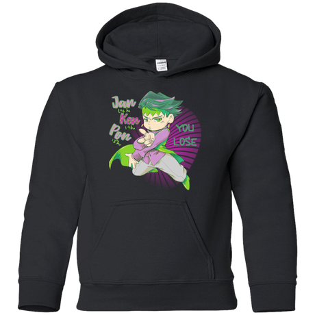 Sweatshirts Black / YS Rohan Kishibe Youth Hoodie