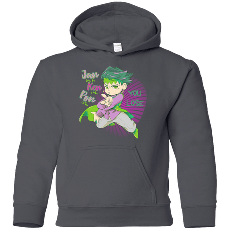 Sweatshirts Charcoal / YS Rohan Kishibe Youth Hoodie