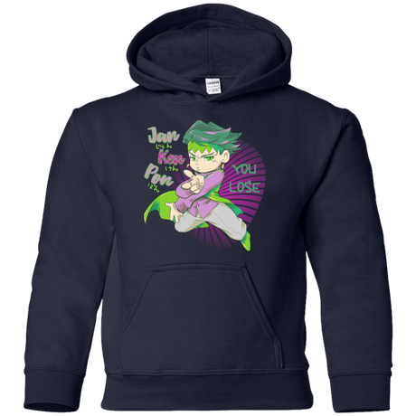 Sweatshirts Navy / YS Rohan Kishibe Youth Hoodie