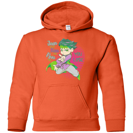 Sweatshirts Orange / YS Rohan Kishibe Youth Hoodie