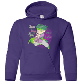 Sweatshirts Purple / YS Rohan Kishibe Youth Hoodie