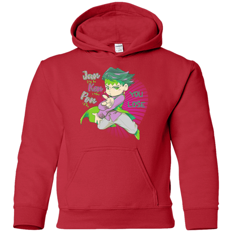 Sweatshirts Red / YS Rohan Kishibe Youth Hoodie