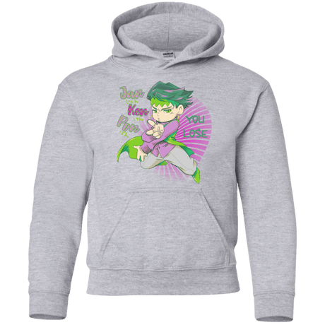 Sweatshirts Sport Grey / YS Rohan Kishibe Youth Hoodie