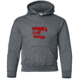 Sweatshirts Dark Heather / YS Romanes eunt Youth Hoodie