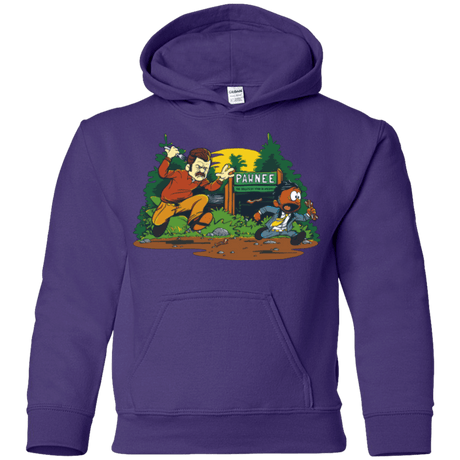 Sweatshirts Purple / YS Ron & Tom Youth Hoodie