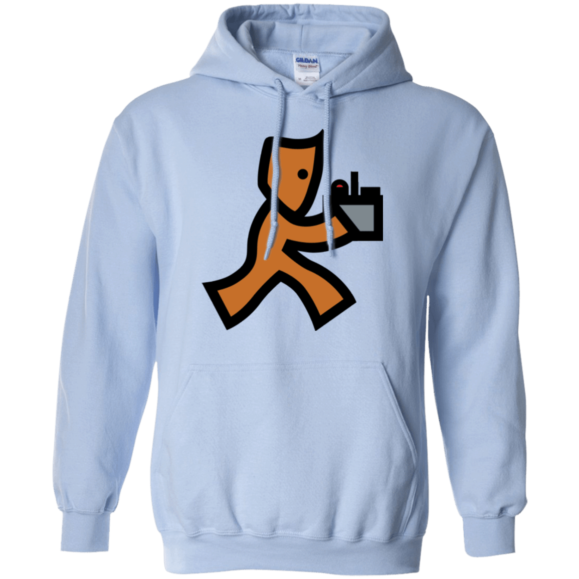 Sweatshirts Light Blue / Small RUN Pullover Hoodie