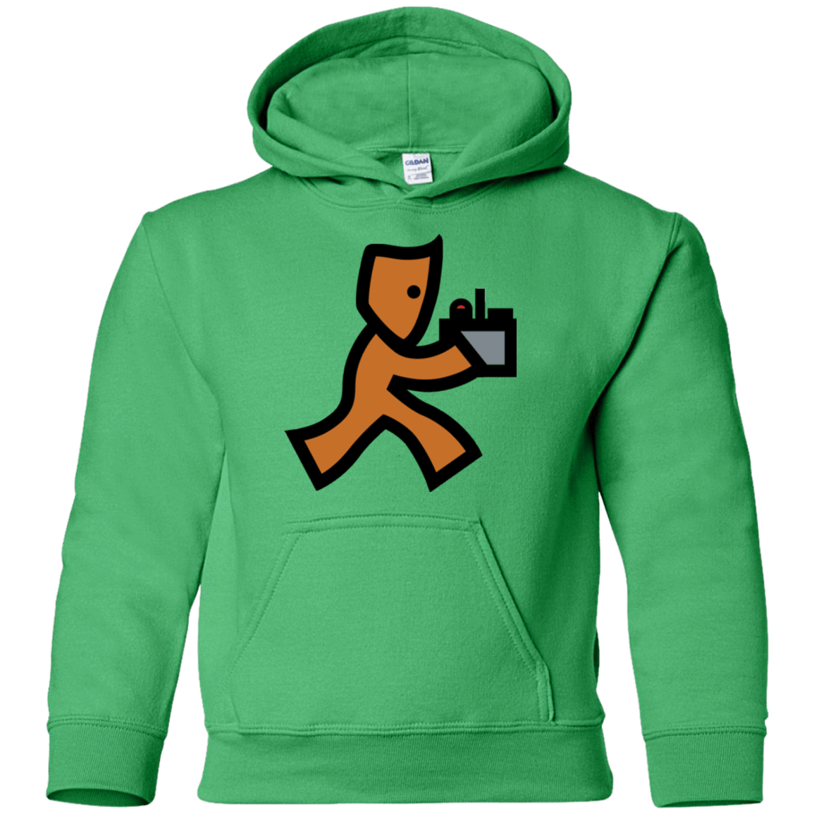 Sweatshirts Irish Green / YS RUN Youth Hoodie