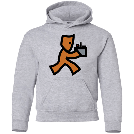 Sweatshirts Sport Grey / YS RUN Youth Hoodie