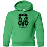 Sweatshirts Irish Green / YS Samus Ink Blot Youth Hoodie
