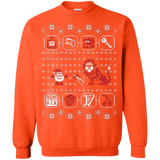 Sweatshirts Orange / Small Santa Of The Yolkfolk Crewneck Sweatshirt