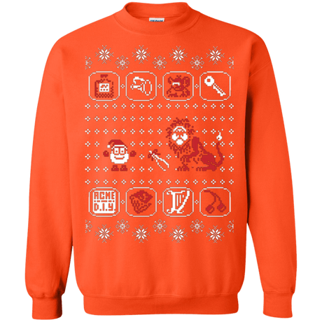 Sweatshirts Orange / Small Santa Of The Yolkfolk Crewneck Sweatshirt