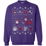 Sweatshirts Purple / Small Santa Of The Yolkfolk Crewneck Sweatshirt