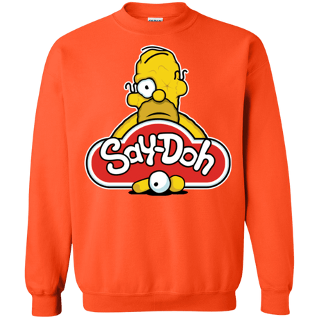 Sweatshirts Orange / Small Saydoh Crewneck Sweatshirt