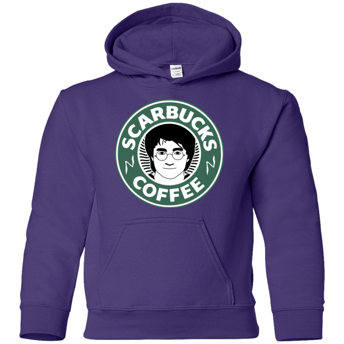 Sweatshirts Purple / YS Scarbucks Youth Hoodie