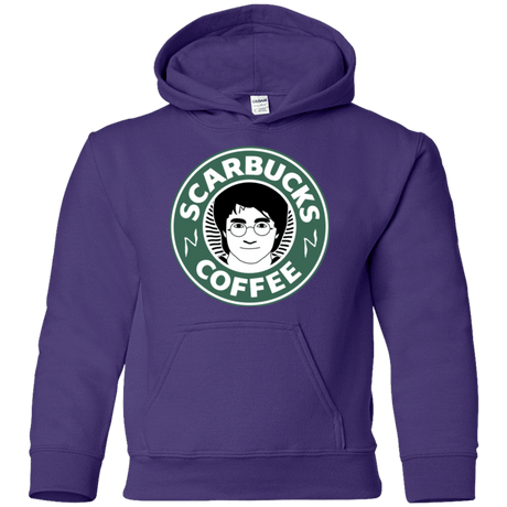 Sweatshirts Purple / YS Scarbucks Youth Hoodie