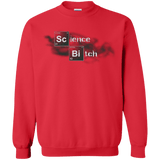 Sweatshirts Red / Small Science Bitch Crewneck Sweatshirt