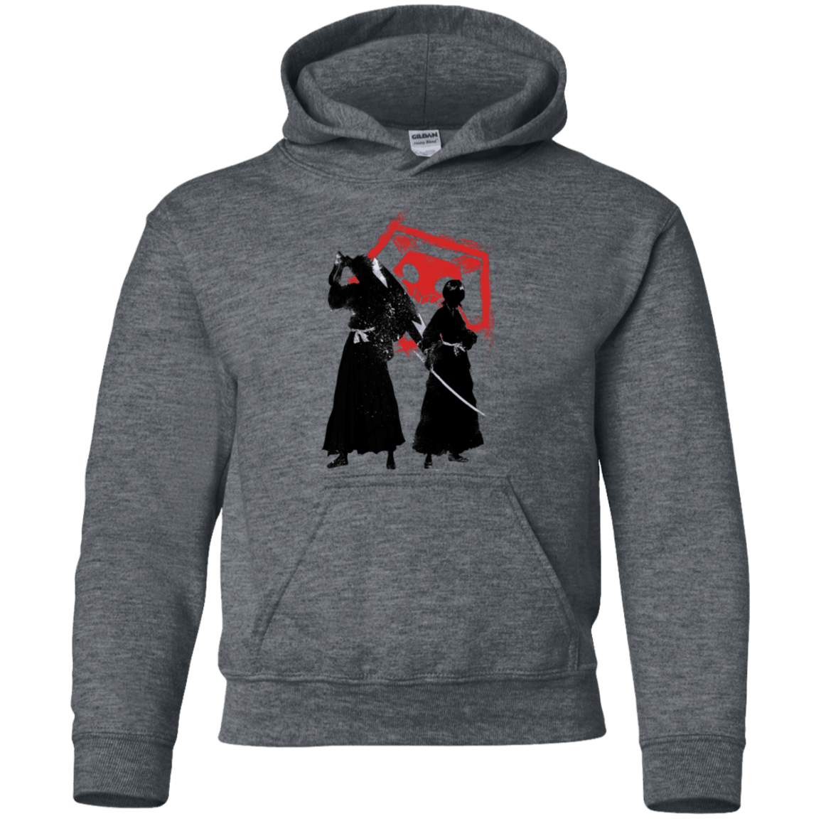 Sweatshirts Dark Heather / YS Shinigami 2 Youth Hoodie