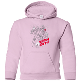 Sweatshirts Light Pink / YS Sith city Youth Hoodie
