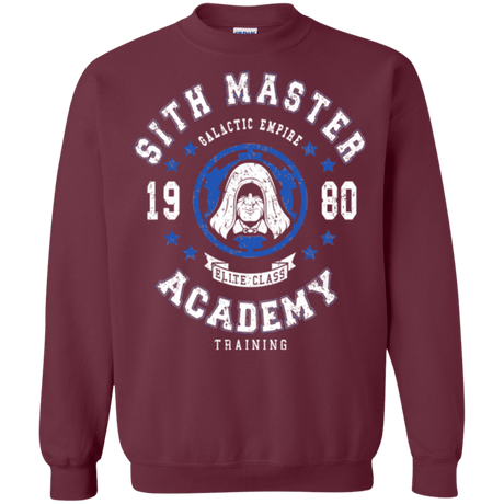 Sweatshirts Maroon / Small Sith Master Academy 80 Crewneck Sweatshirt