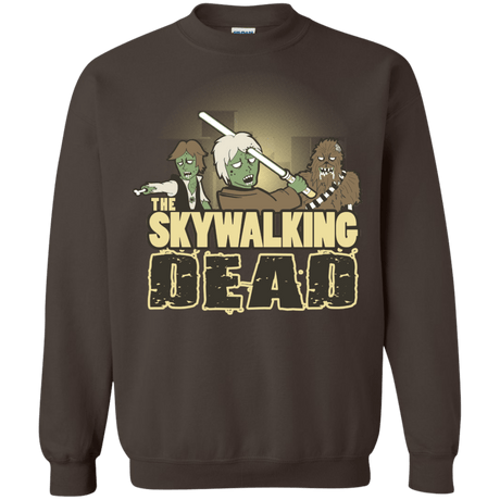 Sweatshirts Dark Chocolate / Small Skywalking Dead Crewneck Sweatshirt