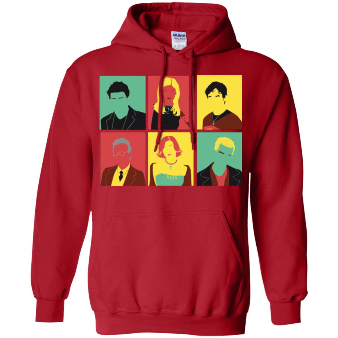 Sweatshirts Red / Small Slayer pop Pullover Hoodie