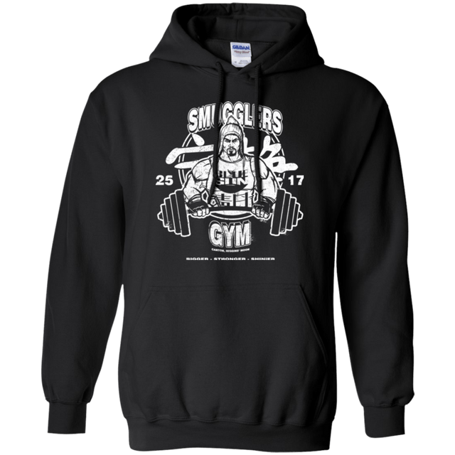 Sweatshirts Black / Small Smugglers Gym Pullover Hoodie