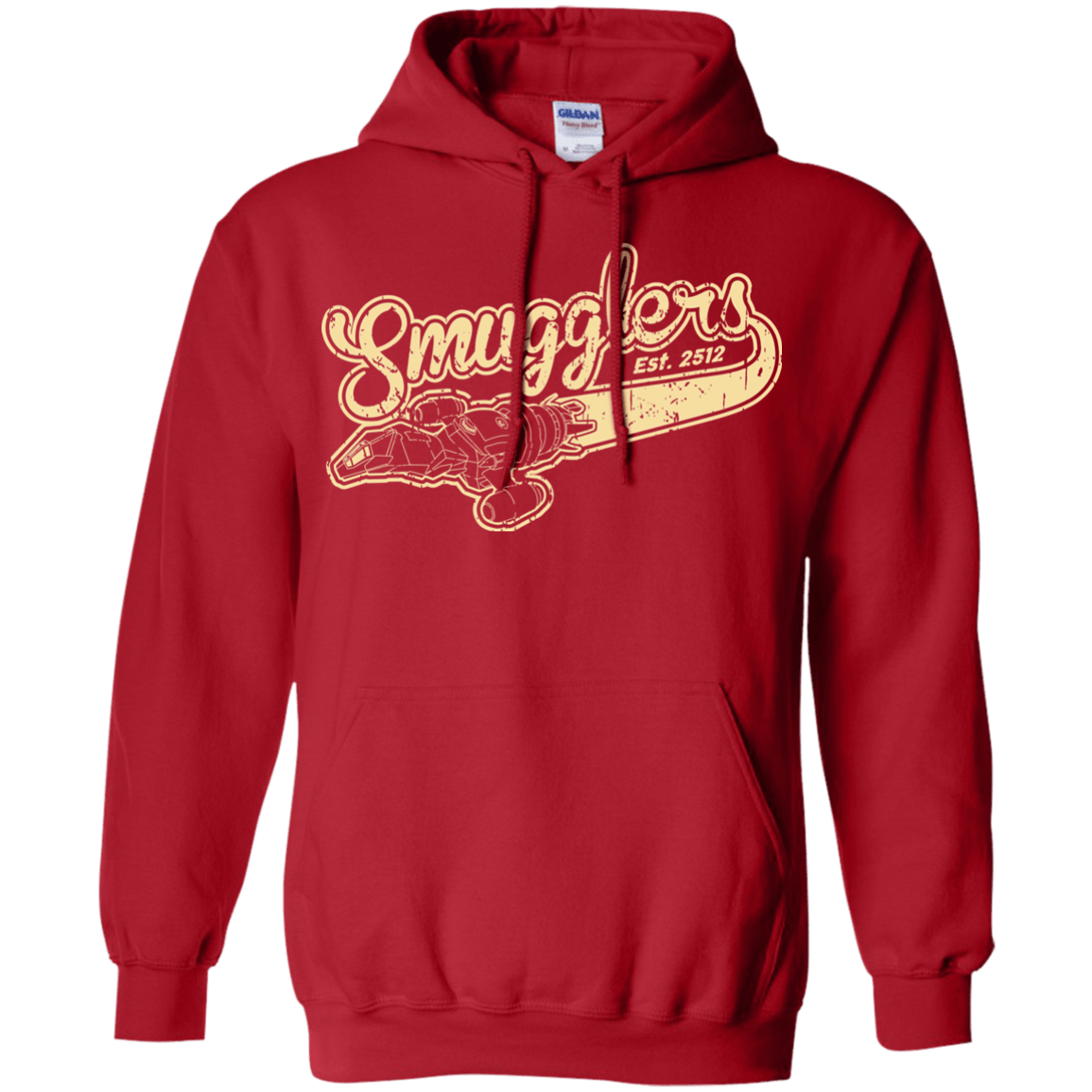 Sweatshirts Red / Small Smugglers Pullover Hoodie