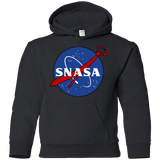 Sweatshirts Black / YS SNASA Youth Hoodie