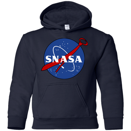 Sweatshirts Navy / YS SNASA Youth Hoodie