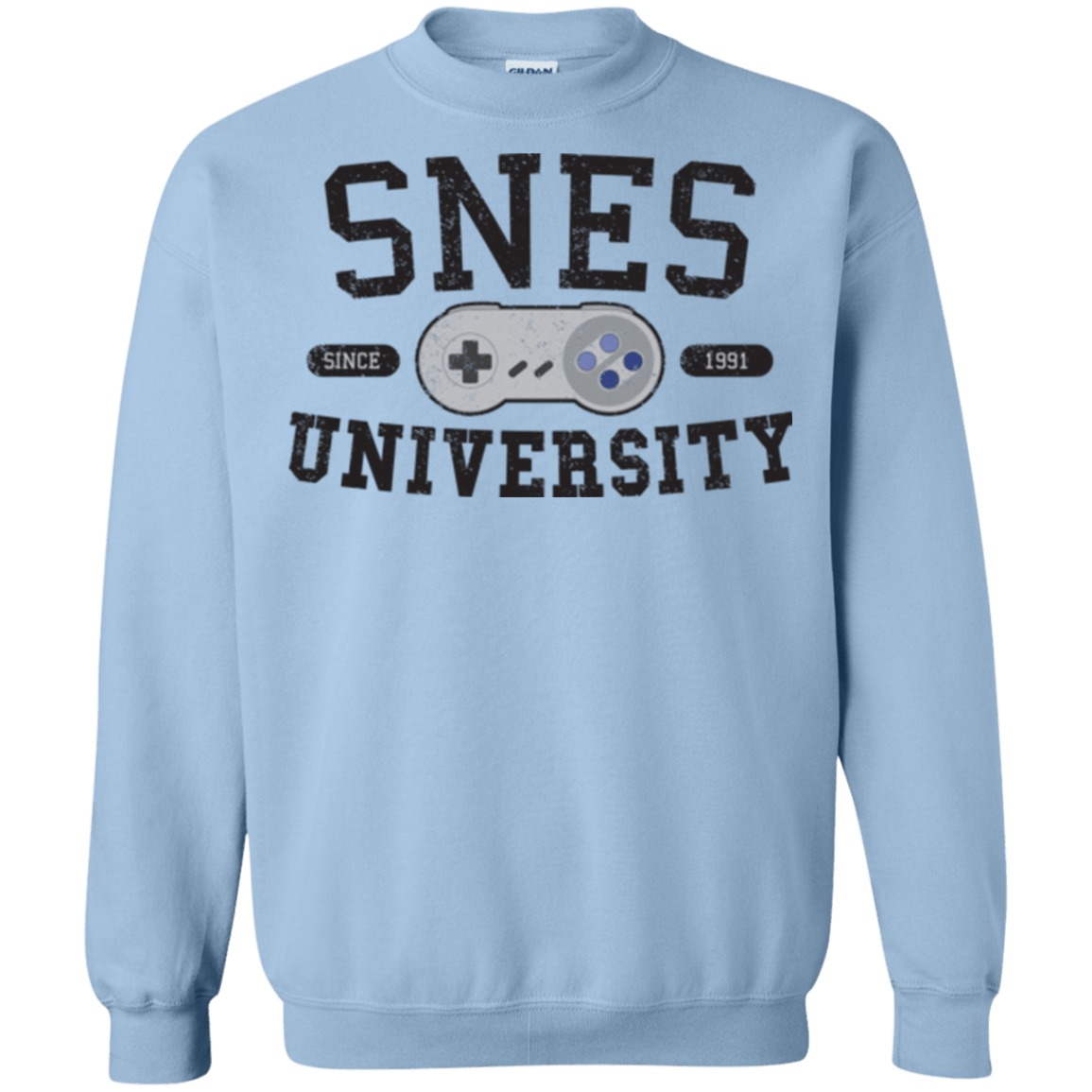 Sweatshirts Light Blue / Small SNES Crewneck Sweatshirt