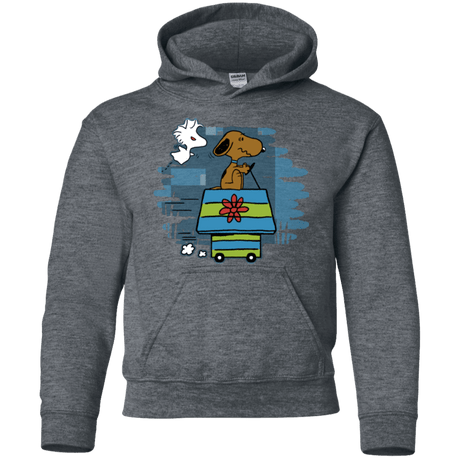 Sweatshirts Dark Heather / YS Snoopydoo Youth Hoodie
