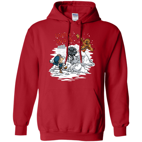 Sweatshirts Red / Small Snow Wars Pullover Hoodie