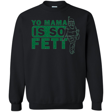 Sweatshirts Black / Small So Fett Crewneck Sweatshirt