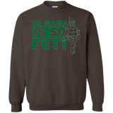 Sweatshirts Dark Chocolate / Small So Fett Crewneck Sweatshirt