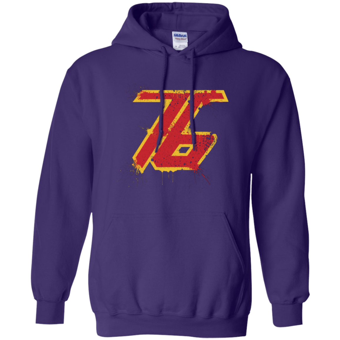 Sweatshirts Purple / Small Soldier 76 Pullover Hoodie