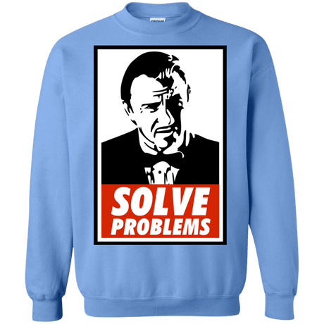 Sweatshirts Carolina Blue / Small Solve problems Crewneck Sweatshirt